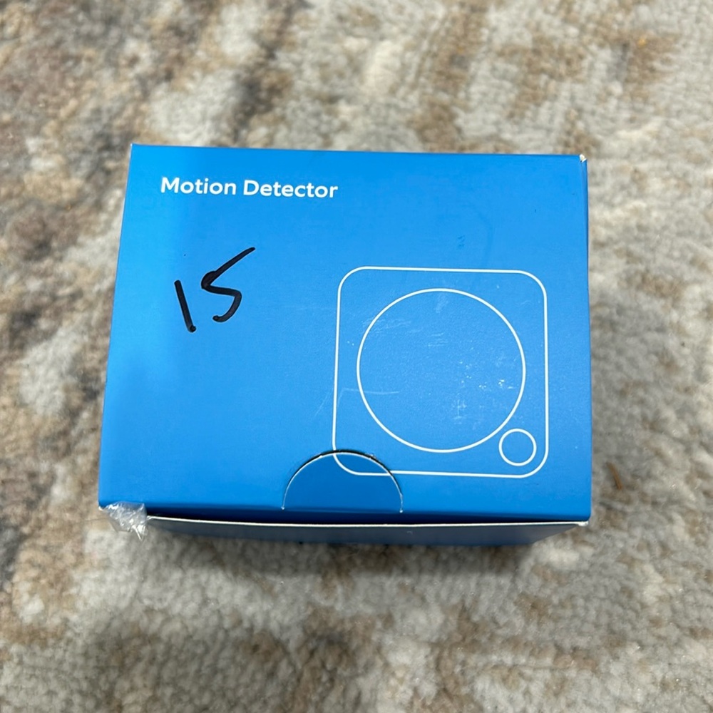 Ring motion detector
